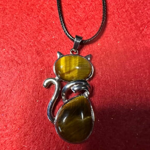 Crystal Kitty Necklaces - Picture 7 of 9